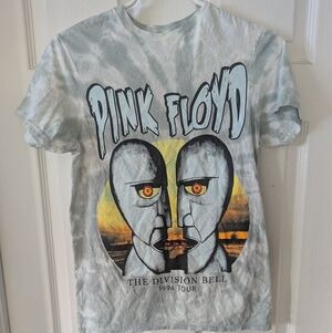 Pink Floyd The Division Bell 1994 Tour Tie Dye Officially Licensed Tee S